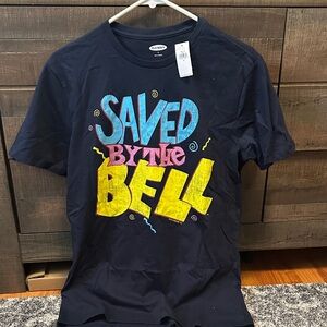90s Saved by the Bell Fans  Old Navy Navy Blue Graphic Tee